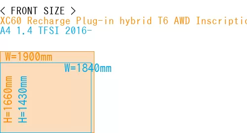 #XC60 Recharge Plug-in hybrid T6 AWD Inscription 2022- + A4 1.4 TFSI 2016-